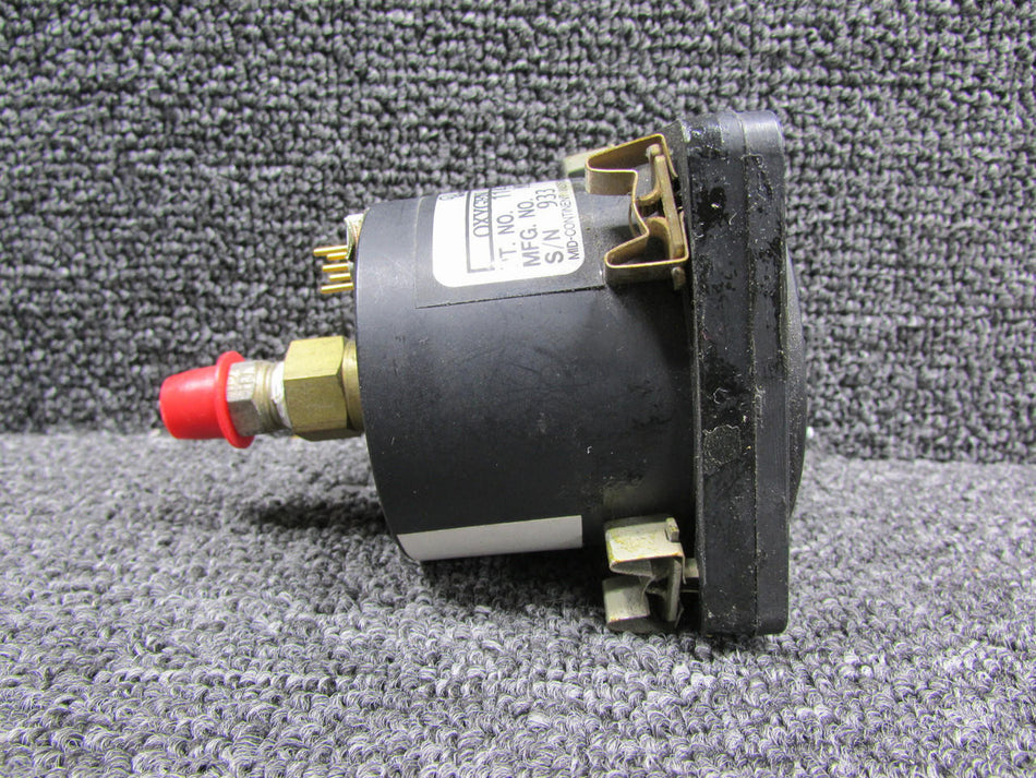Mid-Continent MD112-1 (Alt: 114-380021-1) Mid-Continent Oxygen Quantity Indicator