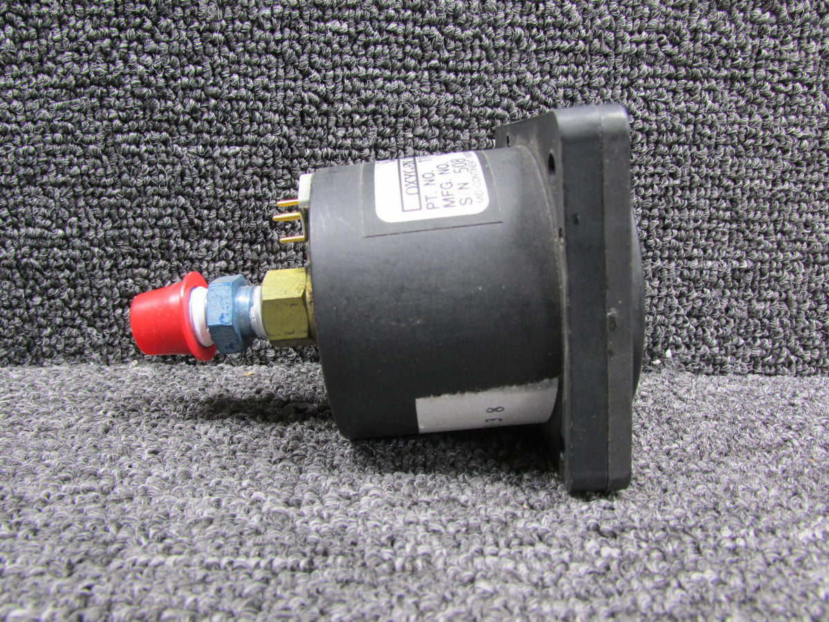 Mid-Continent MD113-1 (Alt: 114-380048-1) Mid-Continent Oxygen Outlet Pressure Indicator