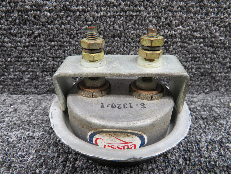 Stewart-Warner 433269 Stewart Warner Ammeter Indicator (-60 to 60A) (Bent Stud)