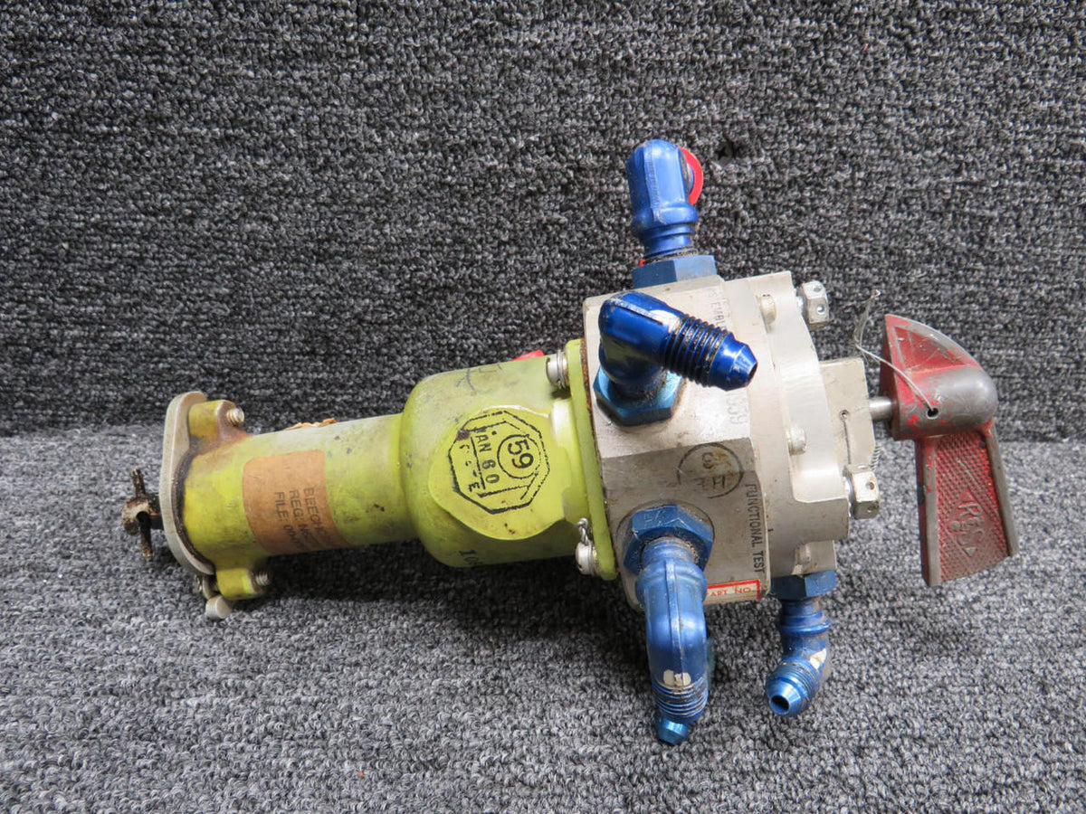 H and E Aircraft HE-825-1 H and E Fuel Selector Valve Assembly