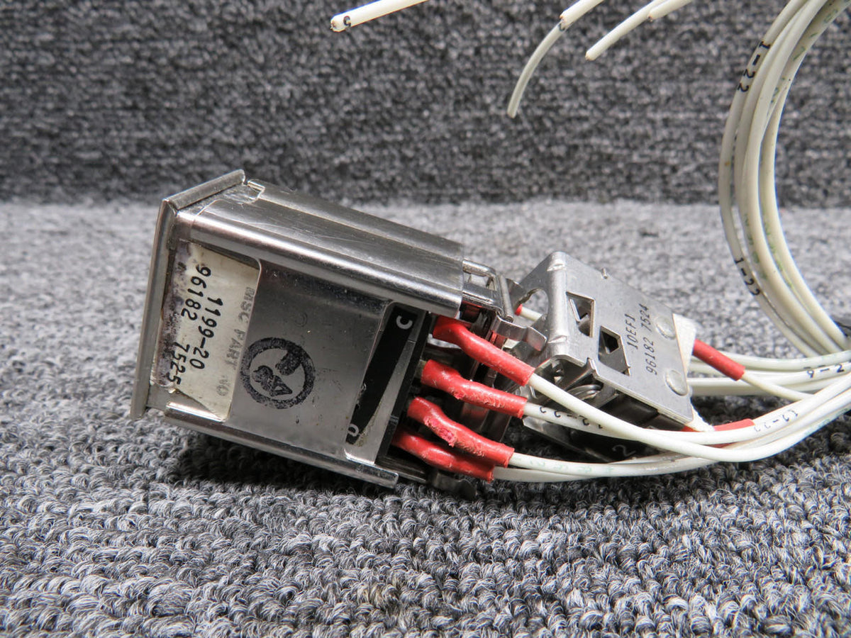Tellite 1199-21 (Alt: 9182-7612) Tellite Warning Switch Engine Fire Warning