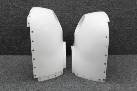 Cessna Aircraft Parts 0851202-7, 0851202-8 Cessna 401A Engine Nose Cap Assembly Inbd and Outbd Set