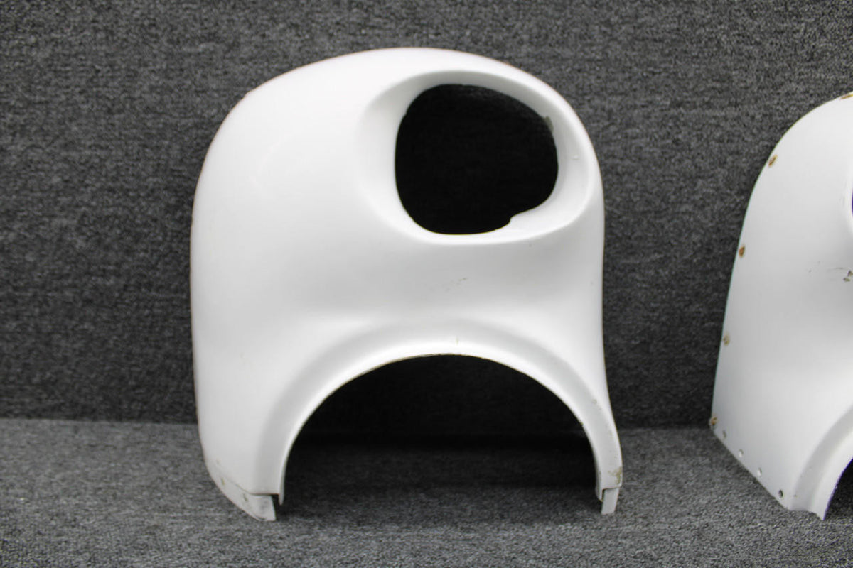 Cessna Aircraft Parts 0851202-7, 0851202-8 Cessna 401A Engine Nose Cap Assembly Inbd and Outbd Set