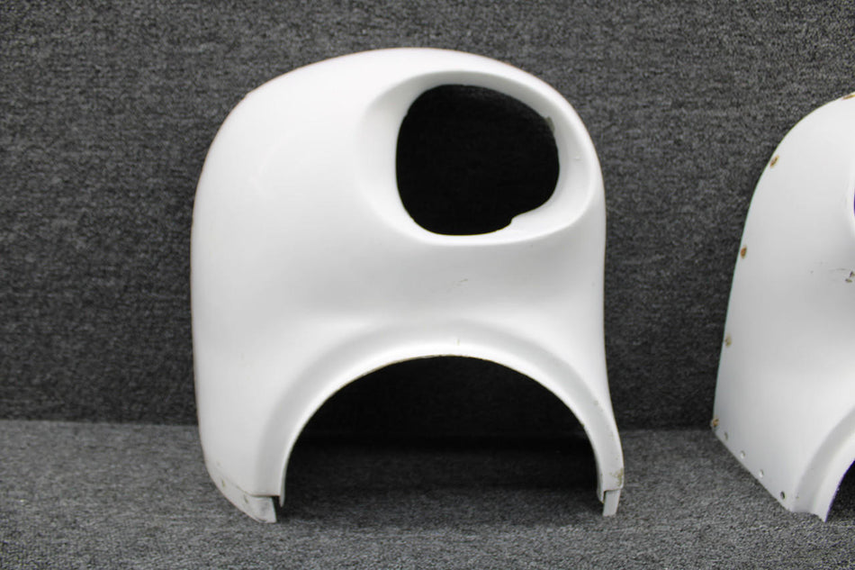 Cessna Aircraft Parts 0851202-7, 0851202-8 Cessna 401A Engine Nose Cap Assembly Inbd and Outbd Set
