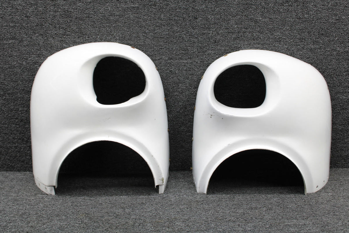 Cessna Aircraft Parts 0851202-7, 0851202-8 Cessna 401A Engine Nose Cap Assembly Inbd and Outbd Set