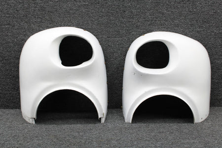 Cessna Aircraft Parts 0851202-7, 0851202-8 Cessna 401A Engine Nose Cap Assembly Inbd and Outbd Set