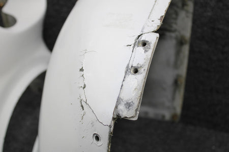 Cessna Aircraft Parts 0851202-7, 0851202-8 Cessna 401A Engine Nose Cap Assy Inbd, Outbd Set (Cracked)