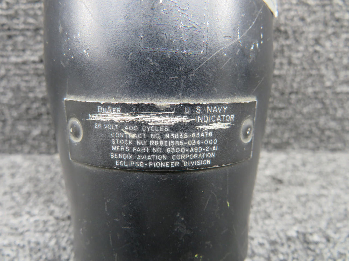 Bendix 6300-A9D-2-A1 (Alt: 26-66005-1) Bendix Dual Torque Indicator (26V)