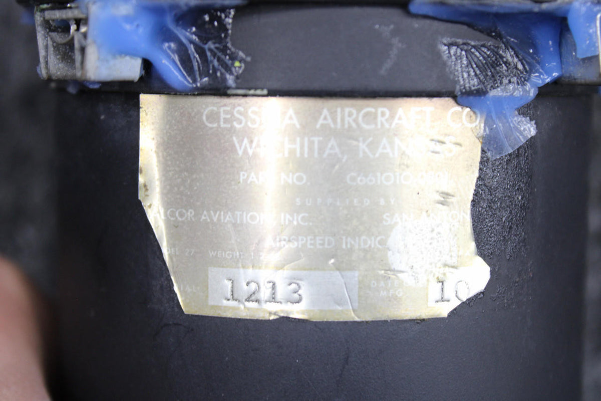 Alcor C661010-0801 Alcor True Airspeed Indicator