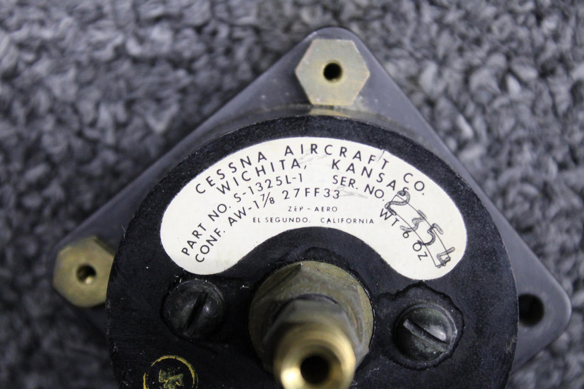 Zep Aero S-1325L-1 Zep-Aero Oxygen Cylinder Pressure Indicator (0-2000 PSI)