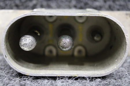 Cessna Aircraft Parts AN2552-3A (Use: MS3506-1) Cessna 401A External Power Receptacle