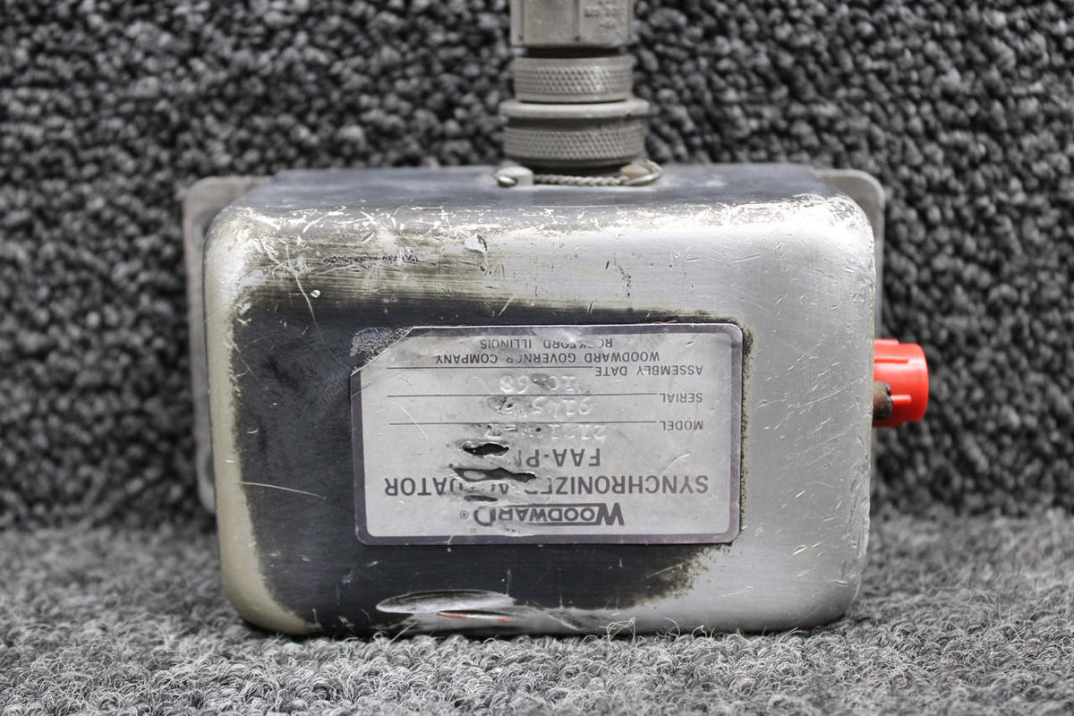 Woodward 0850458-7 Cessna 401A Woodward Propeller Synchronizer Actuator