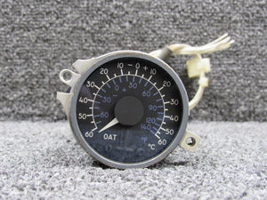162BL507C (Alt: C668510-0301) Lewis Outside Air Temperature Indicator 28V