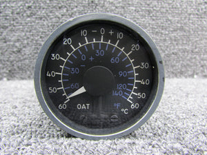 162BL507C (Alt: C668510-0301) Lewis Outside Air Temperature Indicator 28V