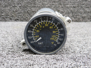 162BL507D (Alt: C668510-0401) Lewis Outside Air Temperature Indicator 28V