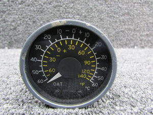 162BL507D (Alt: C668510-0401) Lewis Outside Air Temperature Indicator 28V