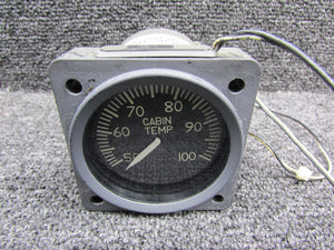 0221-003 B and D Instruments Cabin Temperature Indicator, Lighted