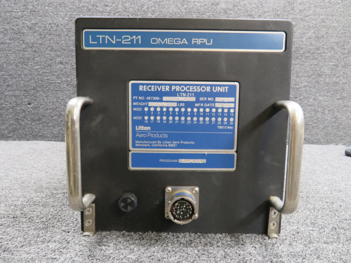 Omega 457300-04-34 Omega LTN-211 Receiver Processor Unit