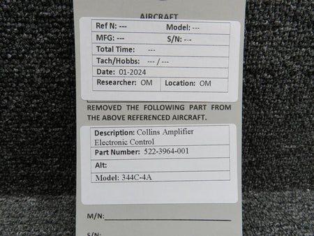 Collins Copy of 622-2615-221 Collins FPC-75 Flight Profile Comparator