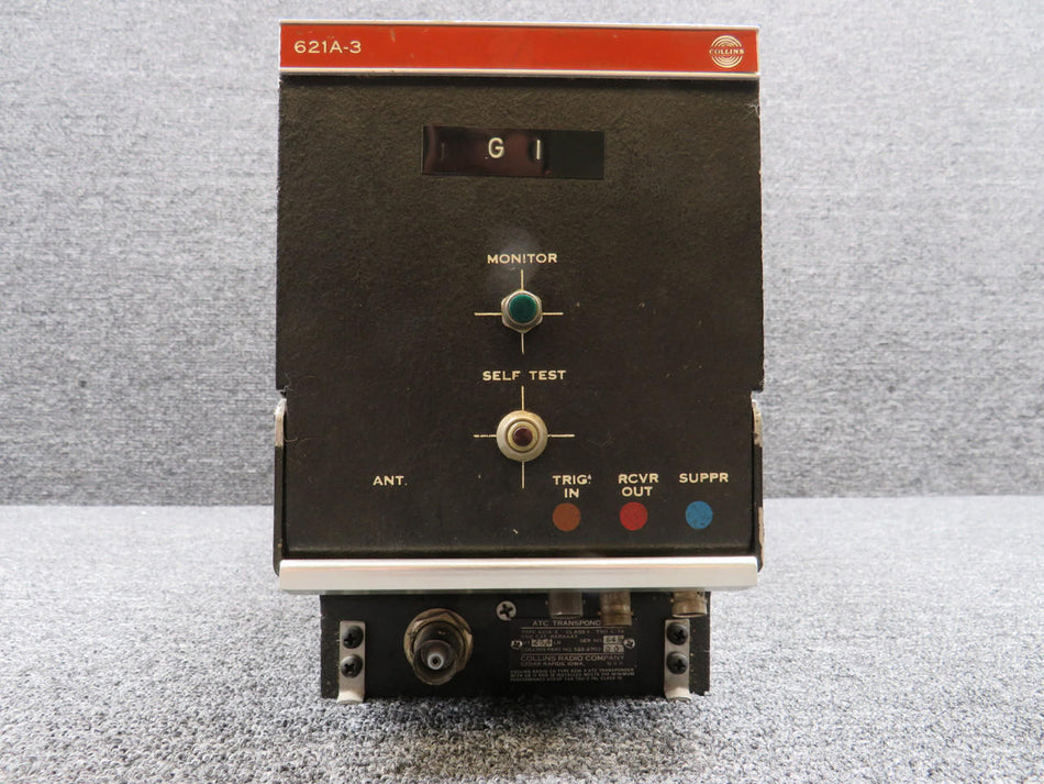 Collins 522-2703-00 Collins 621A-3 ATC Transponder