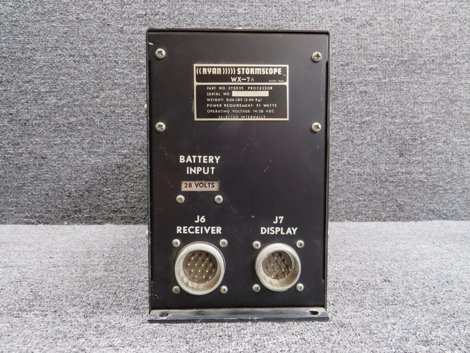Ryan 375D35 Ryan Stormscope WX-7A Processor (14 or 28V)