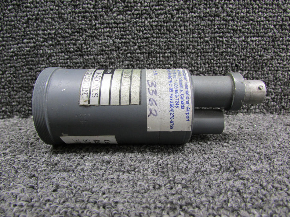 Lewis 153LA30B (Alt: C662501-0103) Lewis DC Ammeter Indicator (0-400 Amps)