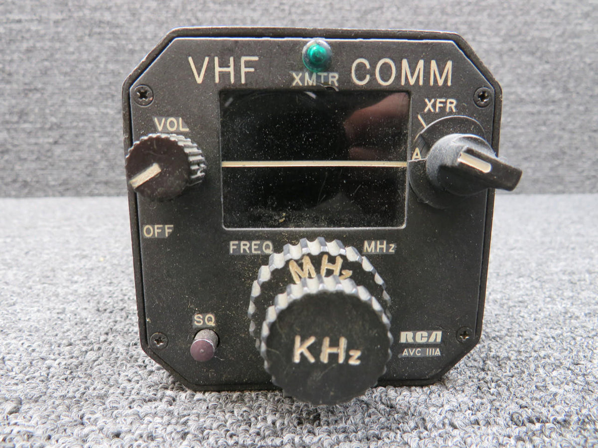 RCA MI-585044-4A RCA AVC-111A VHF Comm Transceiver