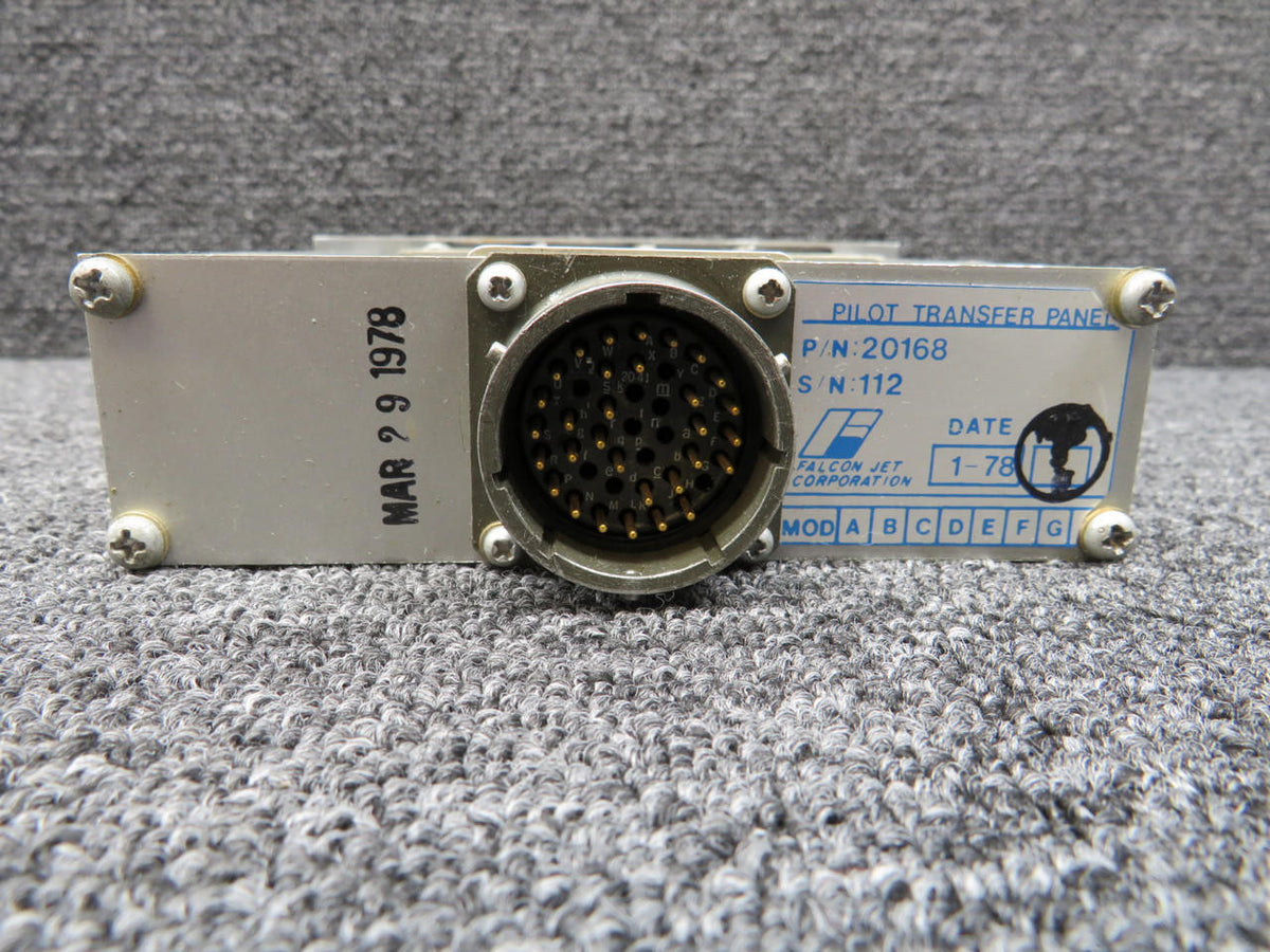 Falcon 21068 Falcon Pilot Transfer Panel with Modifications