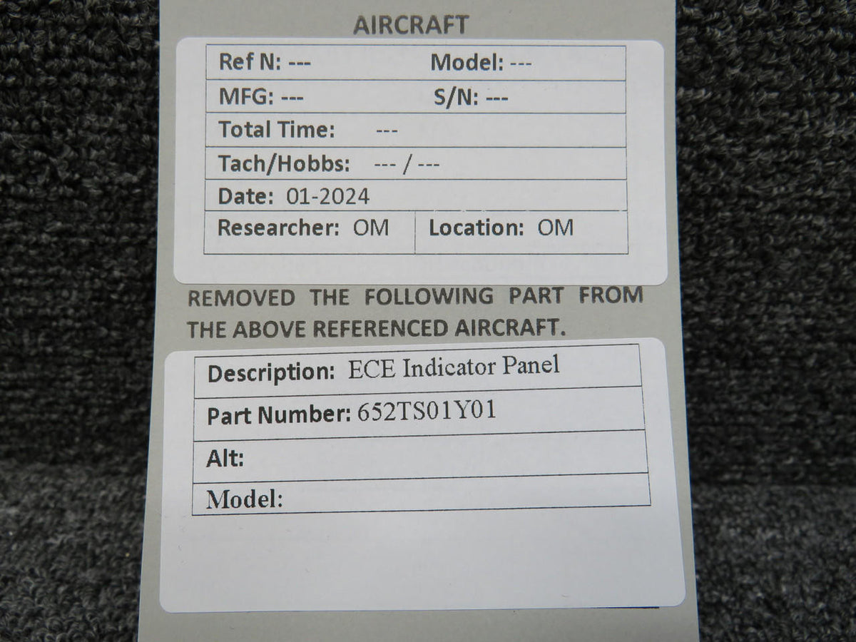 ECE 652TS01Y01 ECE Indicator Panel