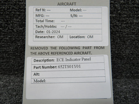 ECE 652TS01Y01 ECE Indicator Panel