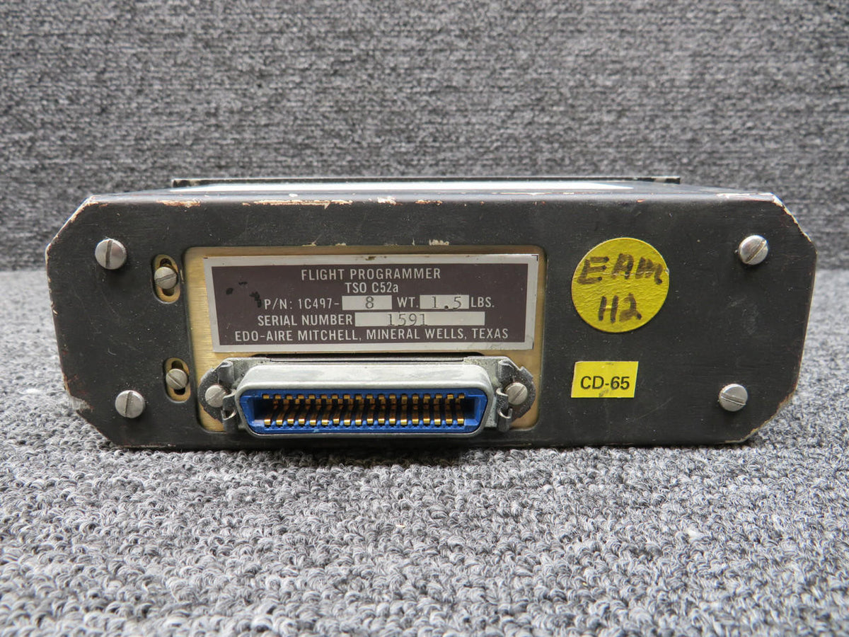 Edo-Aire 1C497-8 Edo-Aire Mitchell Century IV Flight Programmer (Test Button Broken)