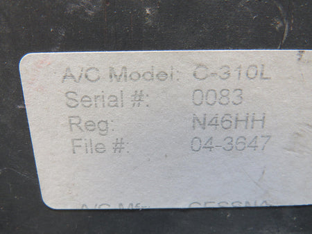 Edo-Aire 1C497-8 Edo-Aire Mitchell Century IV Flight Programmer (Test Button Broken)
