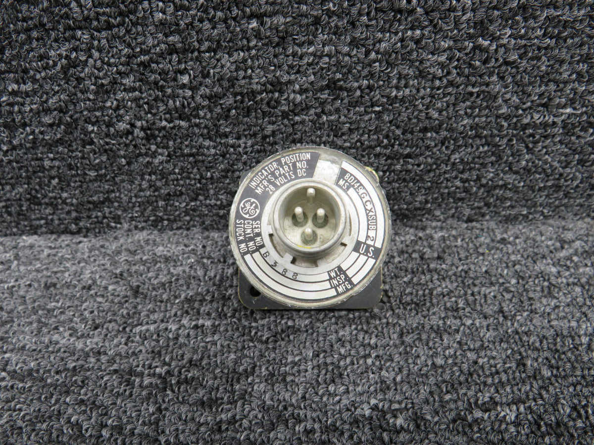 General Electric 8DJ49GCX-2 General Electric Horizontal Stabilizer Position Indicator (28V)