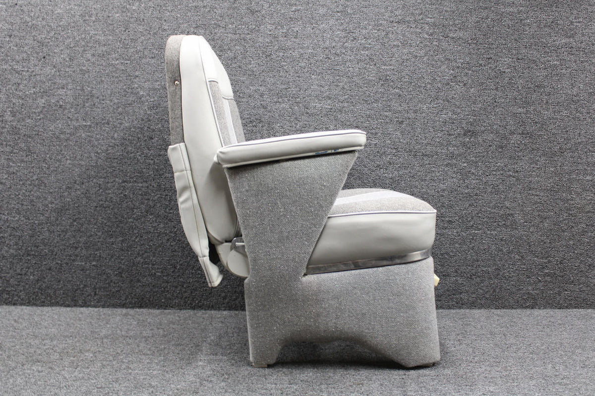 Cessna Aircraft Parts 5014000-1 Cessna 401A Passenger Seat Forward Facing (No Headrest) (Rails: 12.5”)