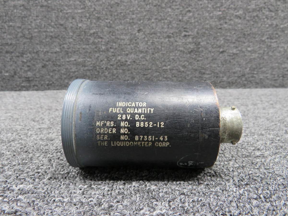 Liquidometer B852-12 Liquidometer Fuel Quantity Indicator (28V) (Grey Face)