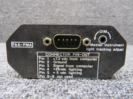 B and D Instruments 2504-800 Rev D B and D Instruments Cockpit Display Assy