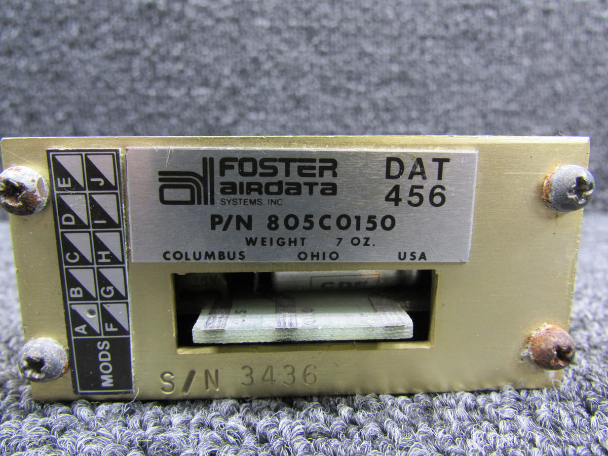 Foster 805C0150 Foster Airdata DAT-456 ADF Indicator with Modifications