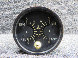 2589417-902 (Alt: 720-121) Sperry Dual Turbine Vibration Indicator (Worn Face)