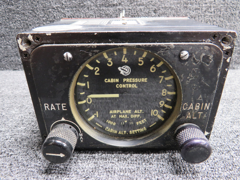 102076-11 Airesearch Cabin Pressure Control (Worn Face)