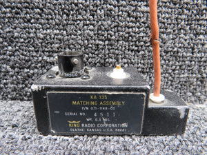 071-1148-00 King Radio KA-135 Matching Assembly Damaged Mount
