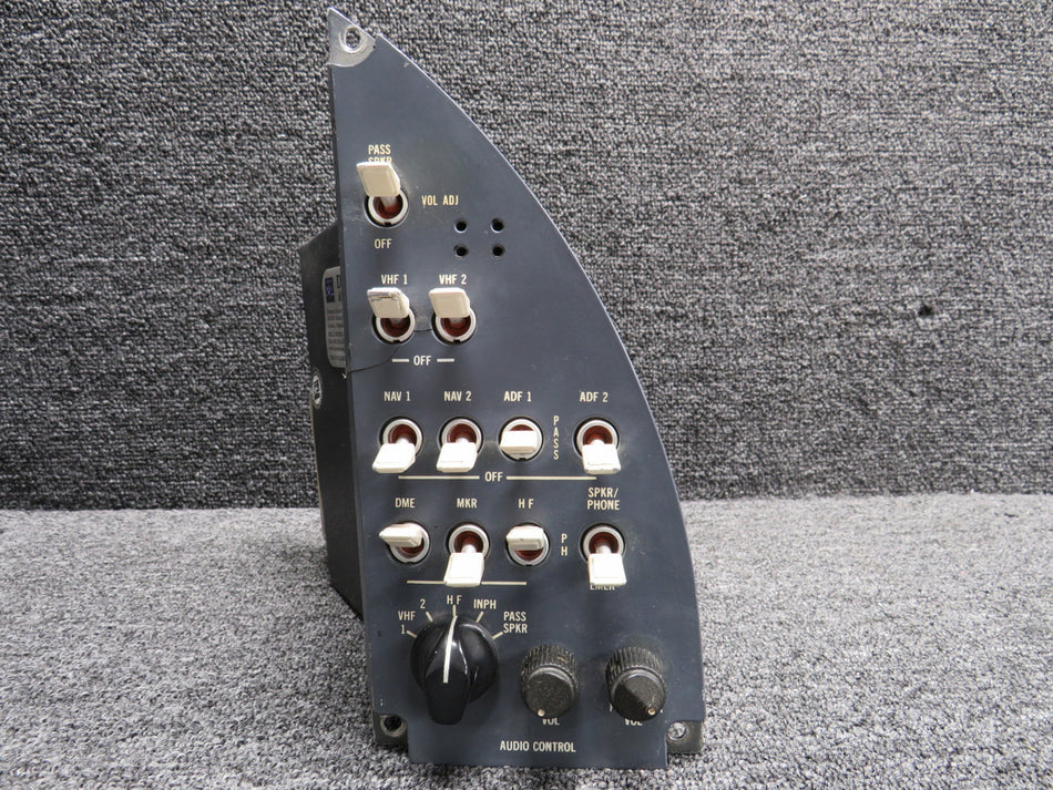 1251-1 (Alt: 6608213-2) Avtech Audio Control with Mods (Cracked Face) (28V)