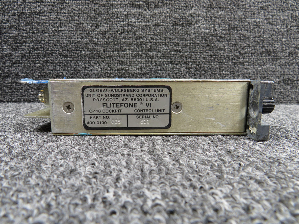 400-0130-005 Global Flitefone VI C-118 Cockpit Control Unit