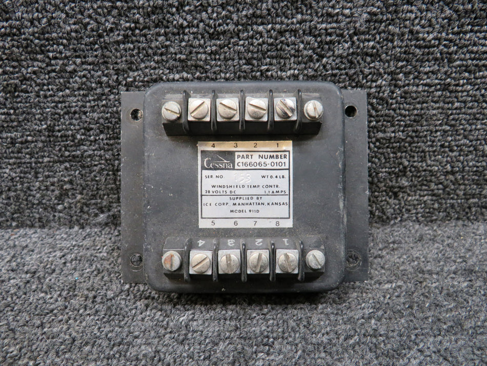 C166065-0101 Ice Corp 911D Windshield Temperature Controller