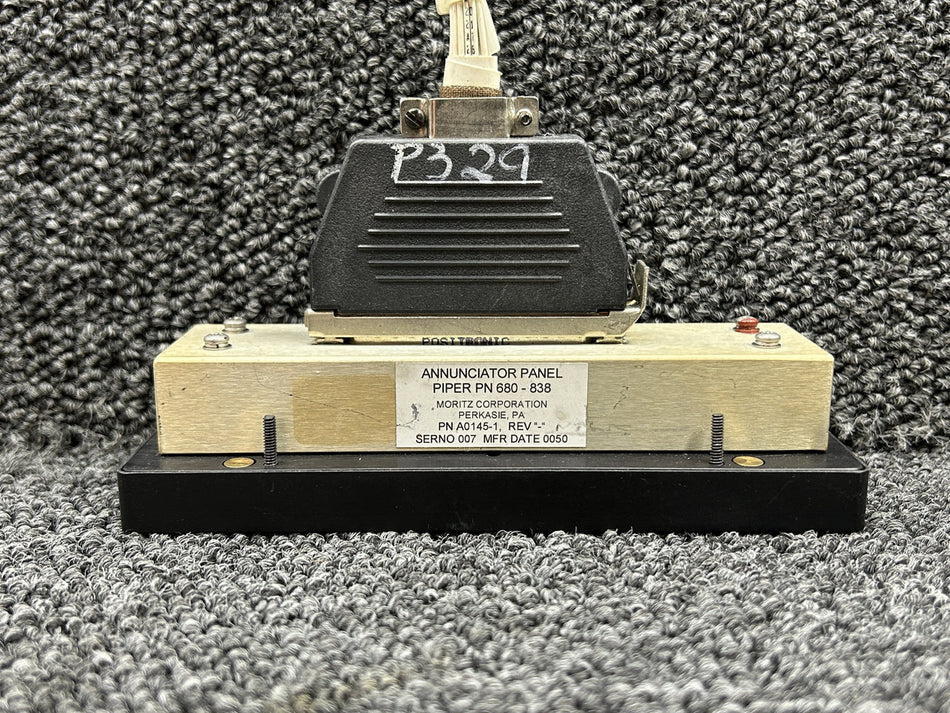 A0145-1 (Alt: 680-838) Moritz Annunciator Panel