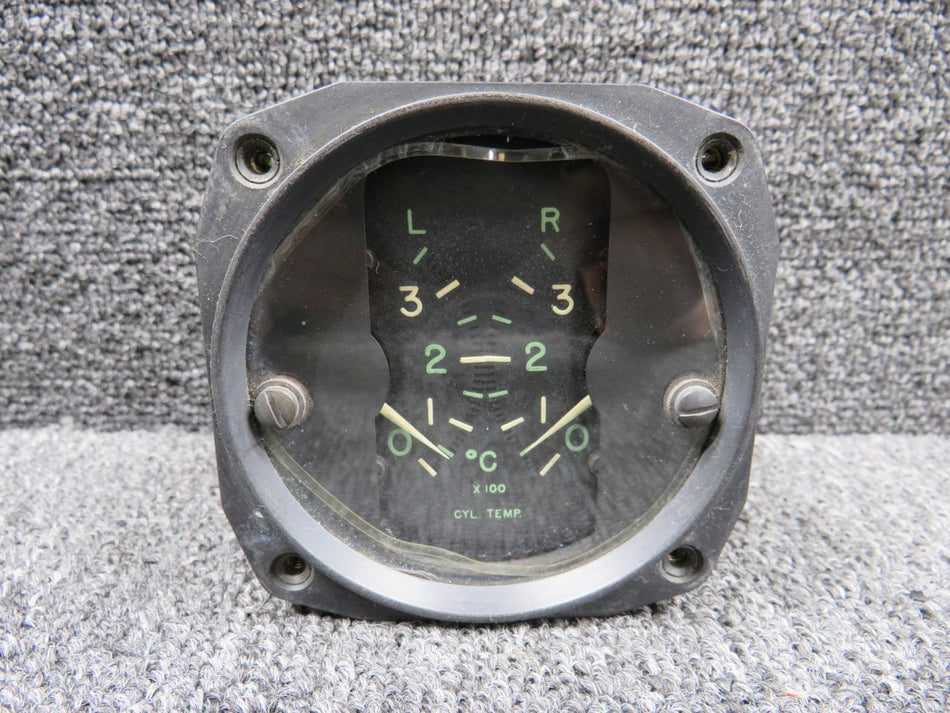 5812 Hickok Cylinder Dual Temperature Indicator
