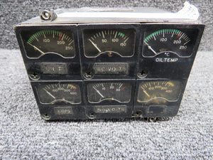 22-169-024-2 Edo-Aire 169V Instrument Cluster (Chipped Face)