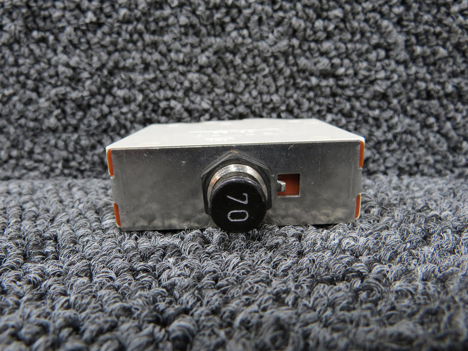 45-2-S-N2 ETA Push to Reset Circuit Breaker (28V, 70A)