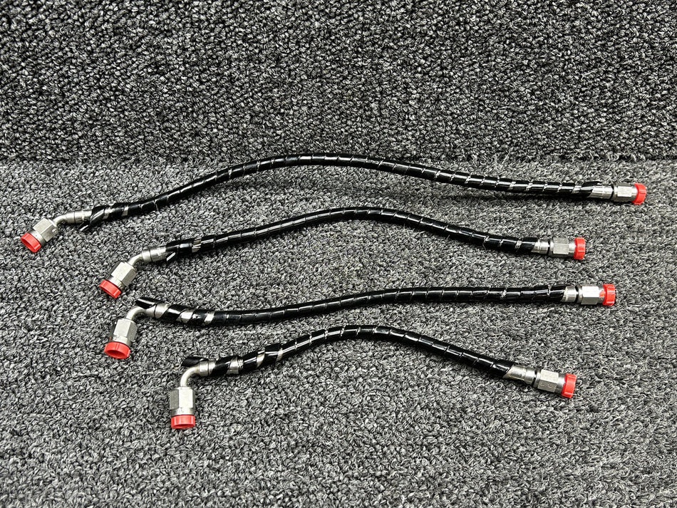 84012-003, 84012-004 Piper PA46-350P Pilot Side Brake Line Hose Set