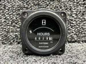 100690 Datcon Instruments 873 Hour Meter Indicator (12-24V, Hours: 8819.50)