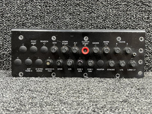 B490-2 Mechanical Products, Klixon Circuit Breaker Panel (Amps: 2, 3, 5, 10, 20)